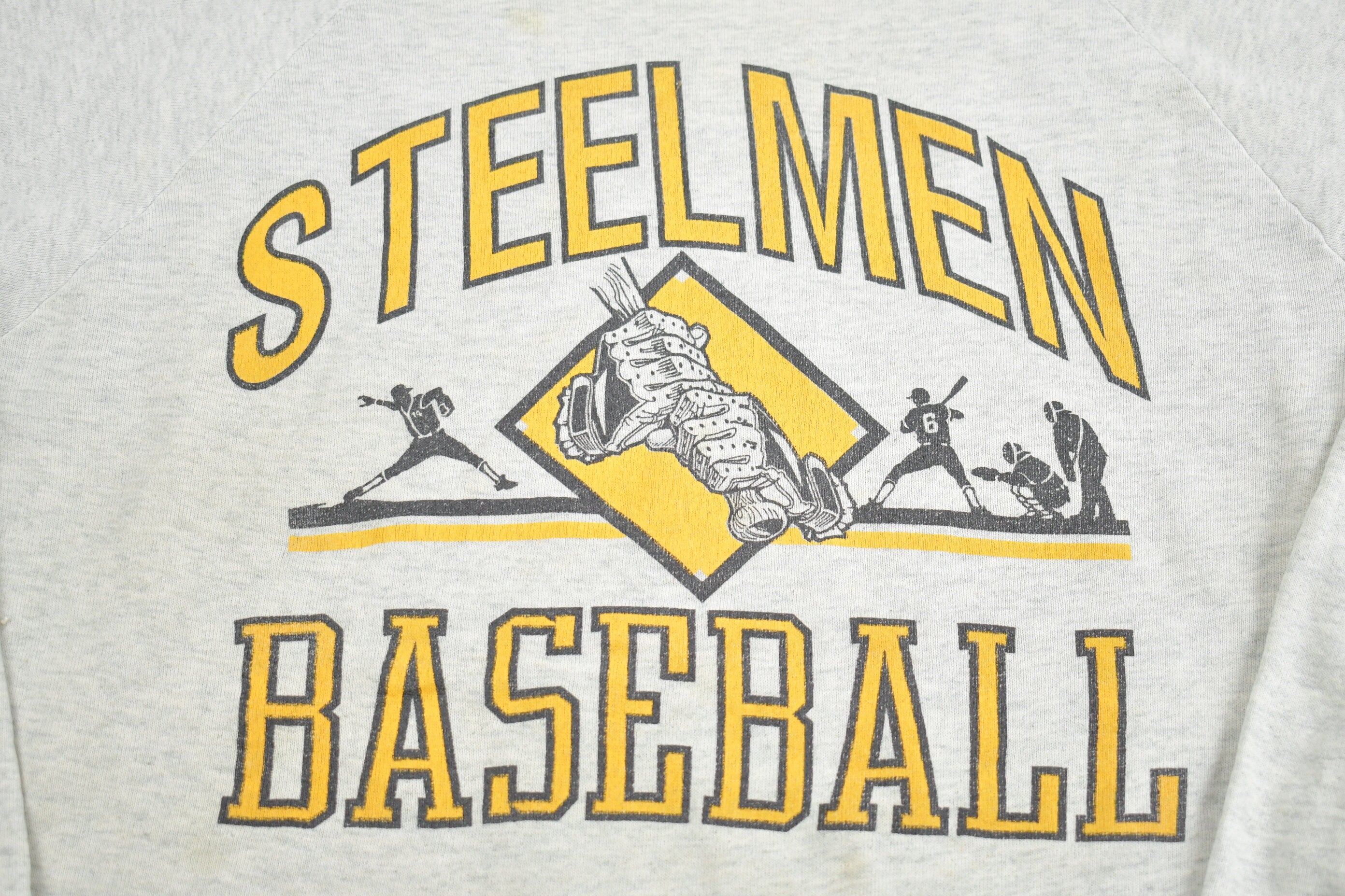 Vintage 1990s Steelmen Baseball Crewneck Sweatshirt