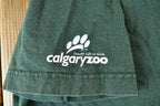 Vintage 1990s Calgary Zoo Realistic Black Bear Souvenir Graphic T-Shirt