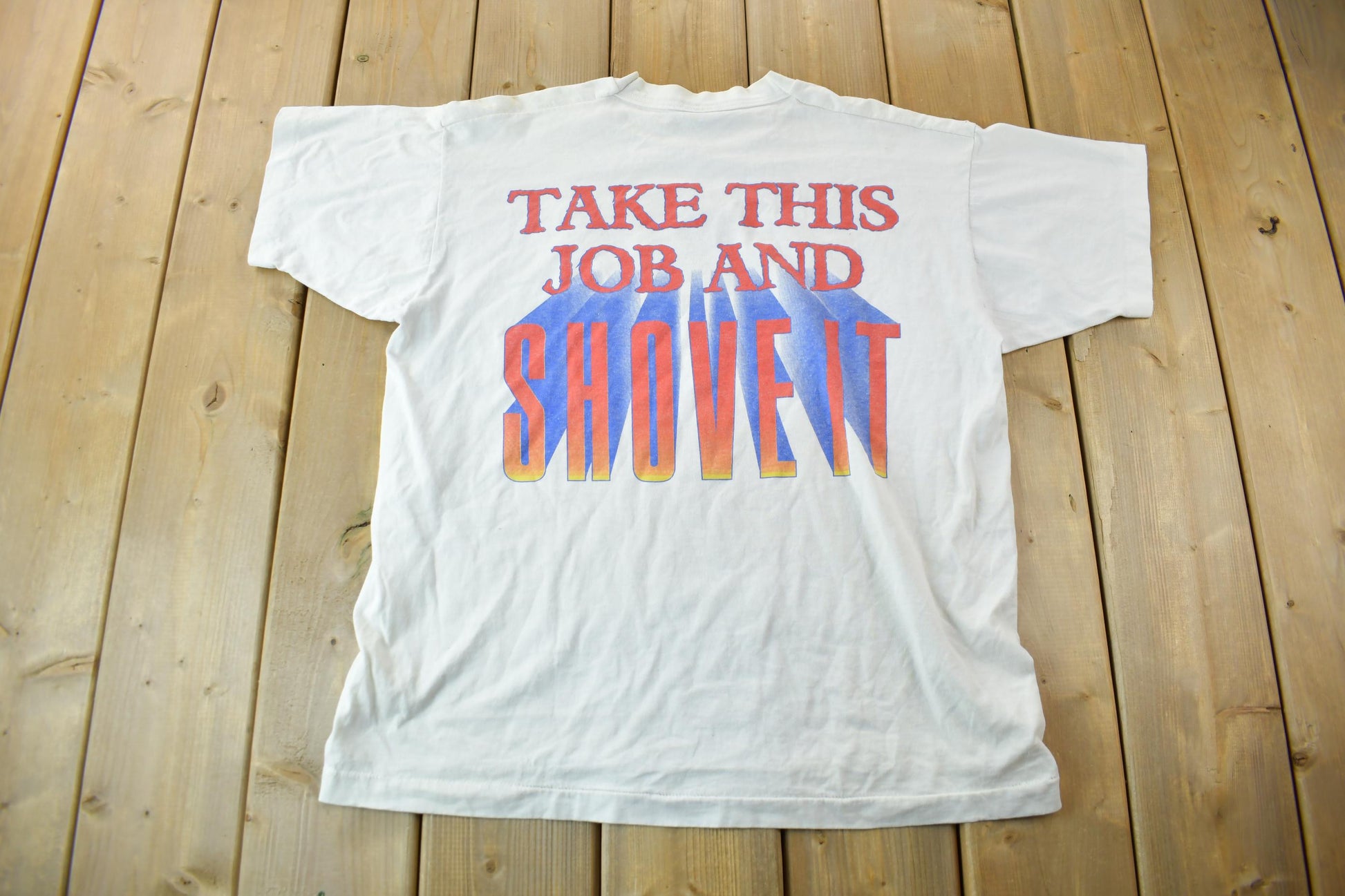 Vintage 1995 Johnny Paycheck Take This Job And Shove It Band T-shirt