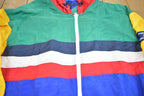 Vintage 1990s America Collection Avenue Sport Colourful Windbreaker Jacket