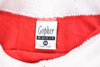 Vintage 1990s Joy Gopher Sport Cute Collared Crewneck Sweater Made In USA