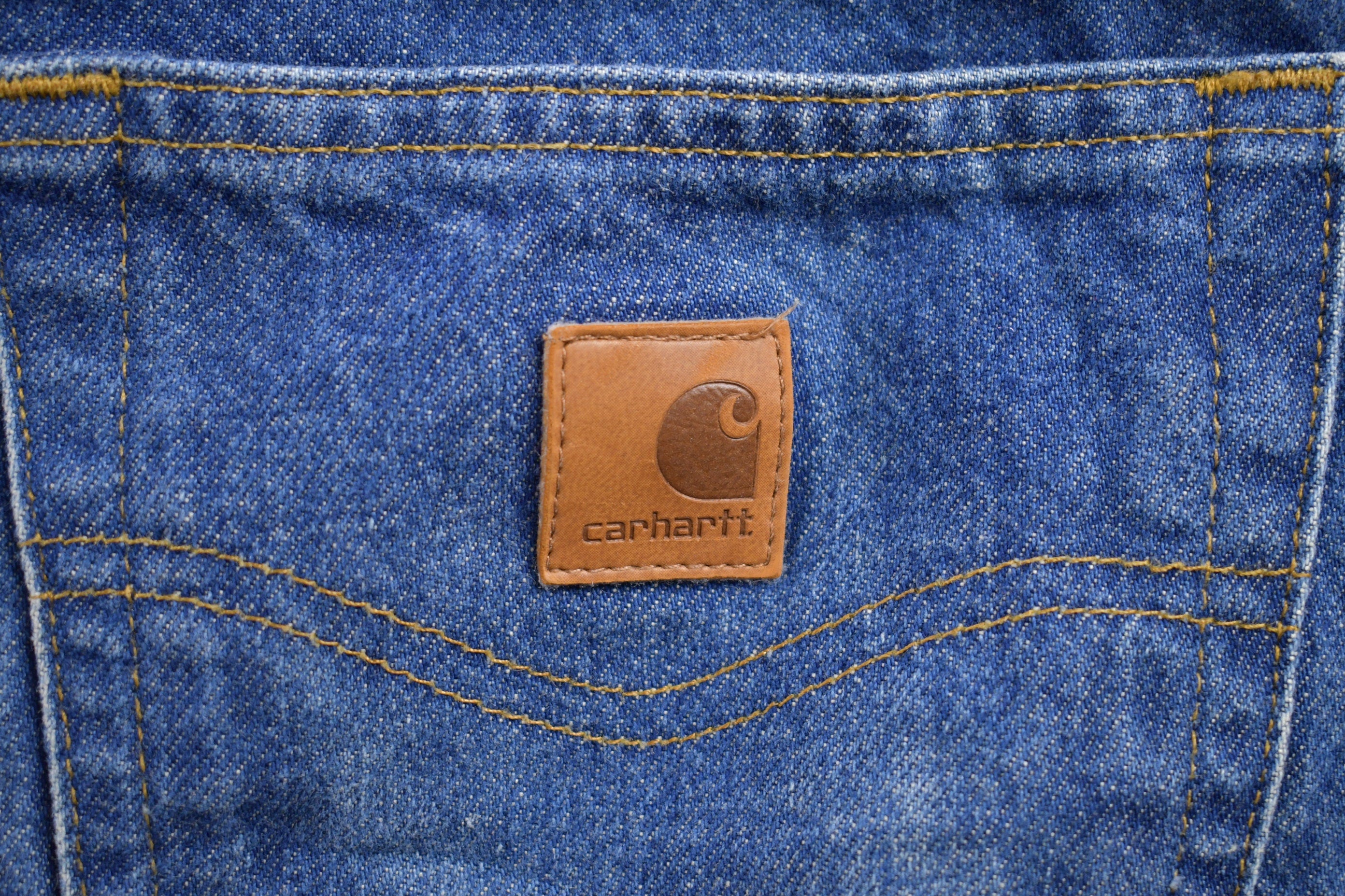 Vintage 1990s Carhartt Work Jeans Size 35 x 30