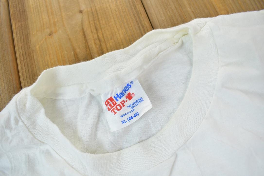 Vintage 1980s Pink Floyd Coffee Shop Amsterdam Band T-Shirt / Music Promo / Rock Tee / Made In USA / Single Stitch / The Shop