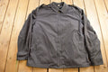 Vintage 1990s Black Collared Windbreaker Jacket