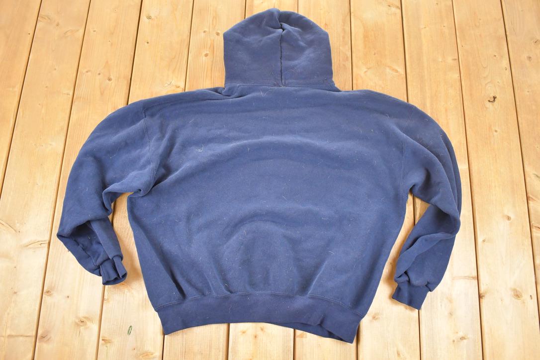 Vintage 1990s Lake Superior College University Hoodie Sweater Men's L