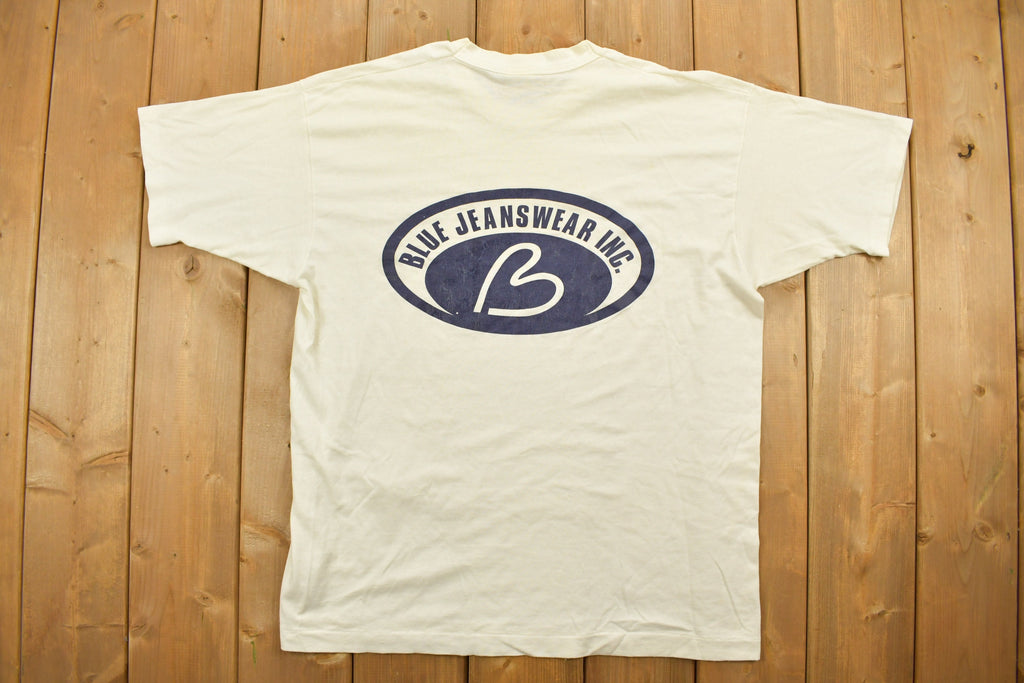 Vintage 1990s Legend Blue Jeanswear INC Graphic T-Shirt