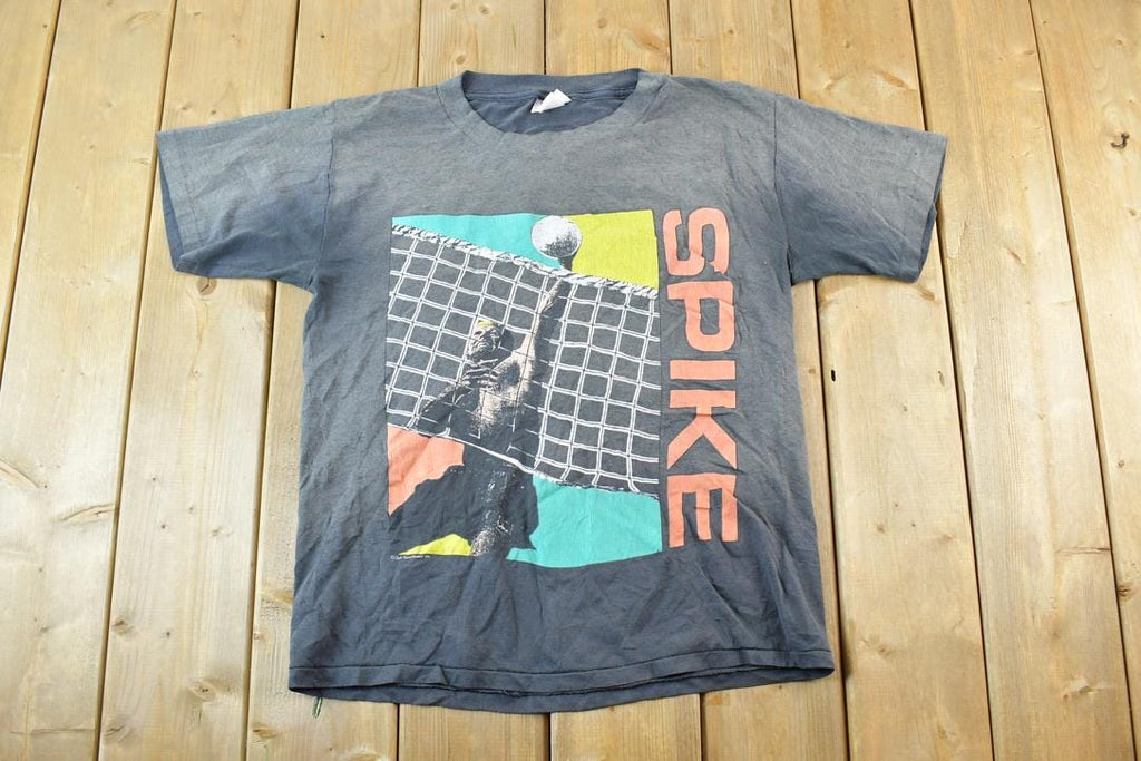 Vintage 1980s Spike Volleyball Single Stitch T-Shirt