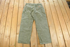Vintage 2000s Carhartt Distressed Sun Faded Carpenter Pants Men's 34 x 30