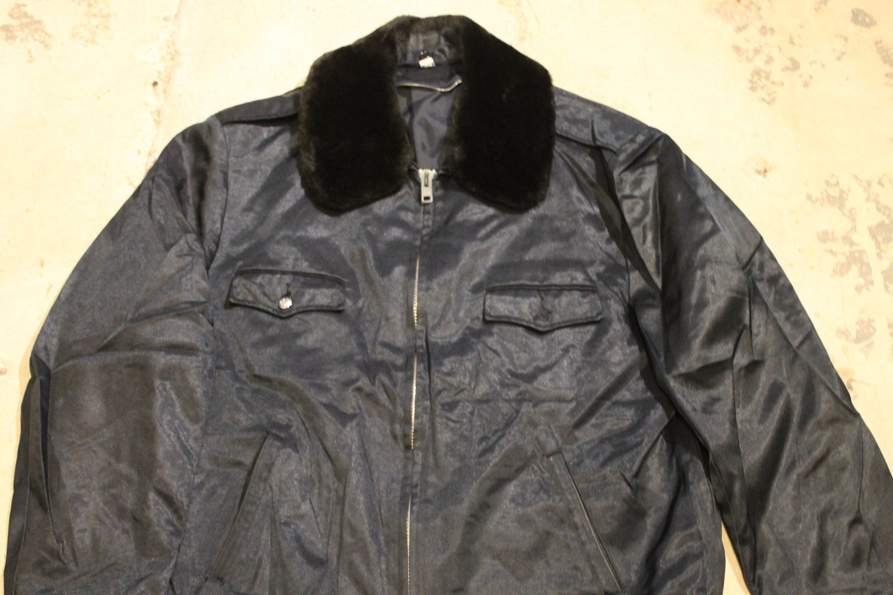 Vintage Military Style Bomber Jacket