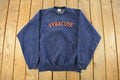 Vintage 1990s Syracuse University Collegiate Crewneck Sweatshirt Men's XL