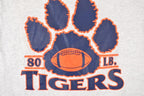 Vintage 1990s Tigers Collegiate T-Shirt Youth L  NCAA Graphic  90s College  Made in USA  Spellout Tee