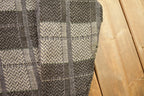Vintage 1990s Town Craft Knitted Plaid Cardigan Sweater