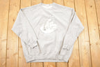 Vintage 1990s Winnie The Pooh Eeyore Christmas Disney Crewneck Sweater Men's XL