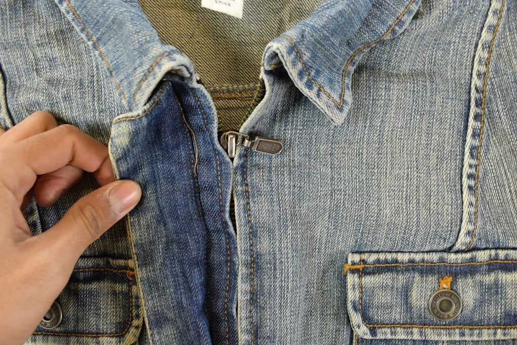 Vintage Y2K Talbots Denim Trucker Jean Jacket Women's Small / Denim Jacket / 2000s Coat / Chic Fashion
