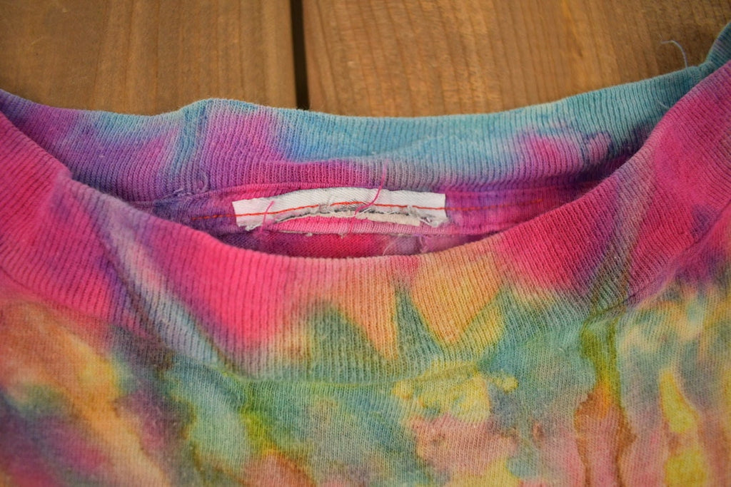 Vintage 1990s Tie Dye Graphic T Shirt