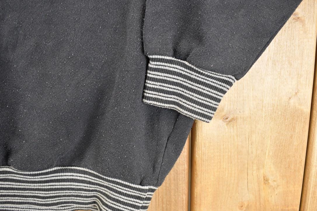 Vintage 1980s Sears Nordic Activities Mountain Bear Crewneck Sweatshirt Men's L