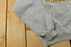 Vintage 1990s Jerzees University of Minnesota Collegiate Crewneck / Men's M / NCAA Sweatshirt / Sportswear / Americana