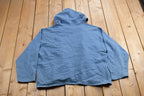 Vintage 1990s Blank Zip Up Hoodie