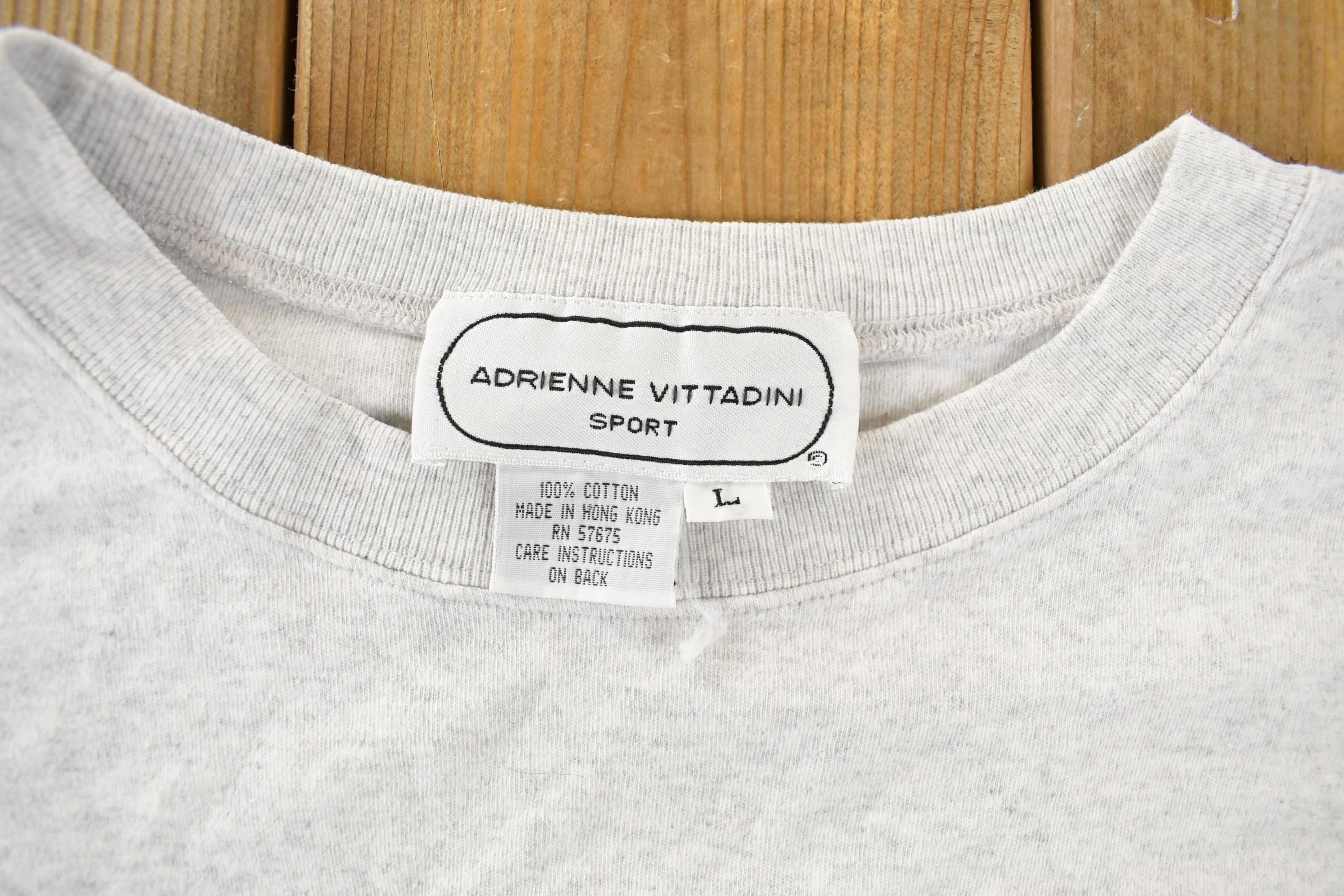Vintage 1990s Fishing Adrienne Vittadini T-Shirt Men's Medium