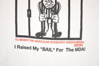 Vintage 1990s MS Lock Up Souvenir Travel T-Shirt Men's XL