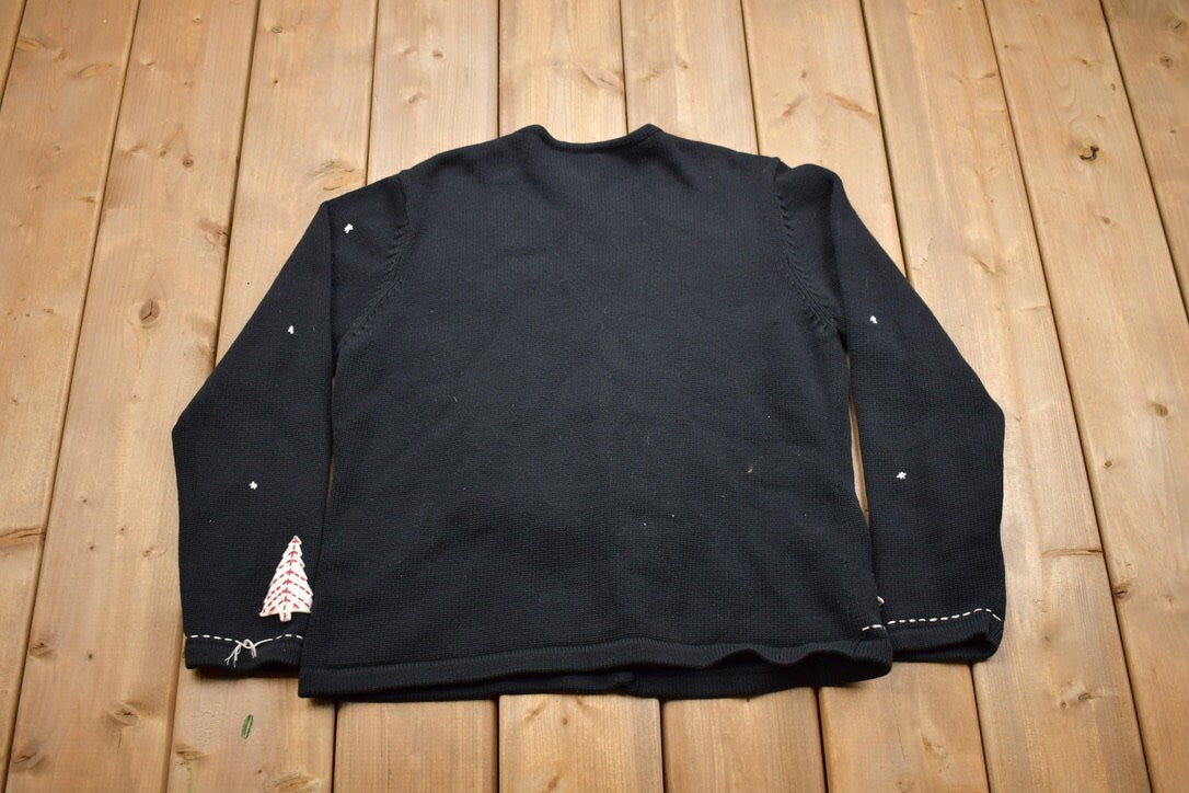 Vintage 1990s Pendleton Wool Knitted Cardigan Sweater