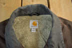 Vintage 2000s Carhartt Sherpa Lined Jacket Mens XL
