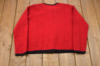 Vintage 1990s Karen Scott Wool Knitted Sweater