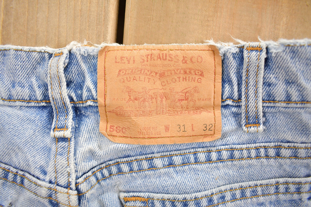 Vintage 1990s Levi's 560 Red Tab Jeans Size 30 x 31