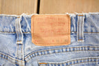 Vintage 1990s Levi's 560 Red Tab Jeans Size 30 x 31 / Blue / Light Wash / Vintage Denim / Made In USA / 90s Levi's / Tapered Fit