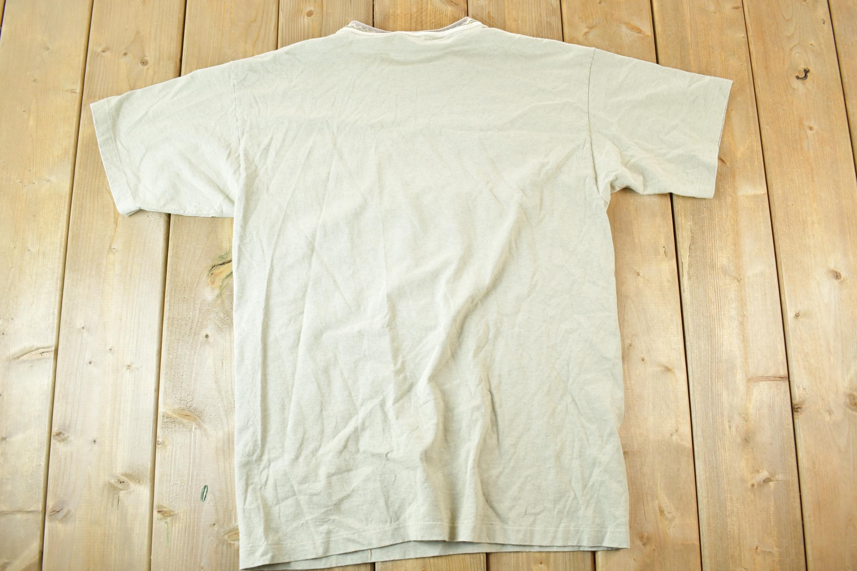 Vintage 1990s New Mexico Prairie Mountain Souvenir T-Shirt Mens L