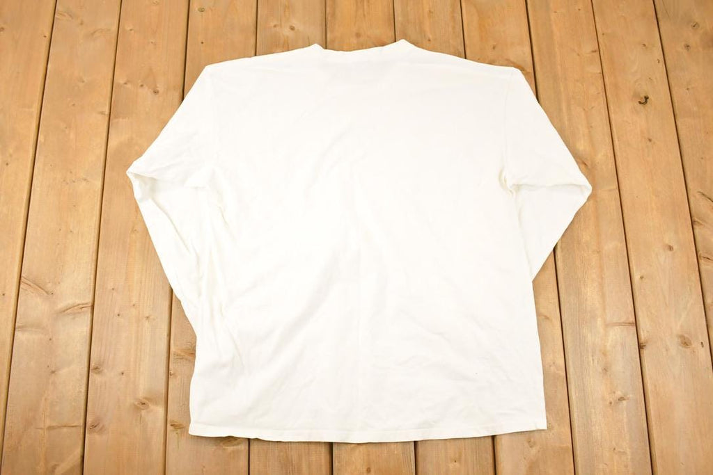 Vintage Y2K Nike Graphic Print Logo Swoosh Shirt Men's L