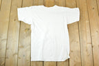 Vintage Y2K Champion Souvenir White T-Shirt Men's S