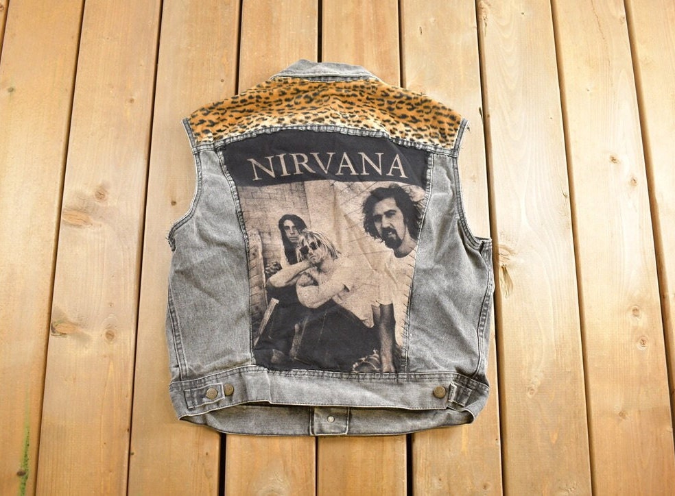 Vintage 1990s Lee Custom Nirvana Vest