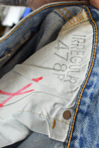 Vintage 1990s Levi Strauss 501 Red Tab Denim Jeans Size 36x34