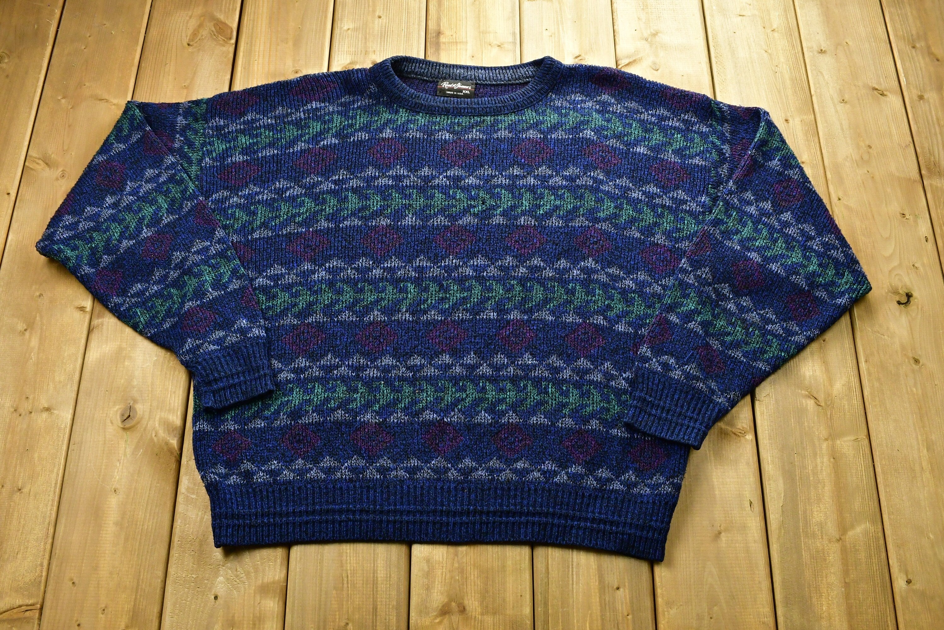 Vintage 90's Reed St James Knitted Sweater