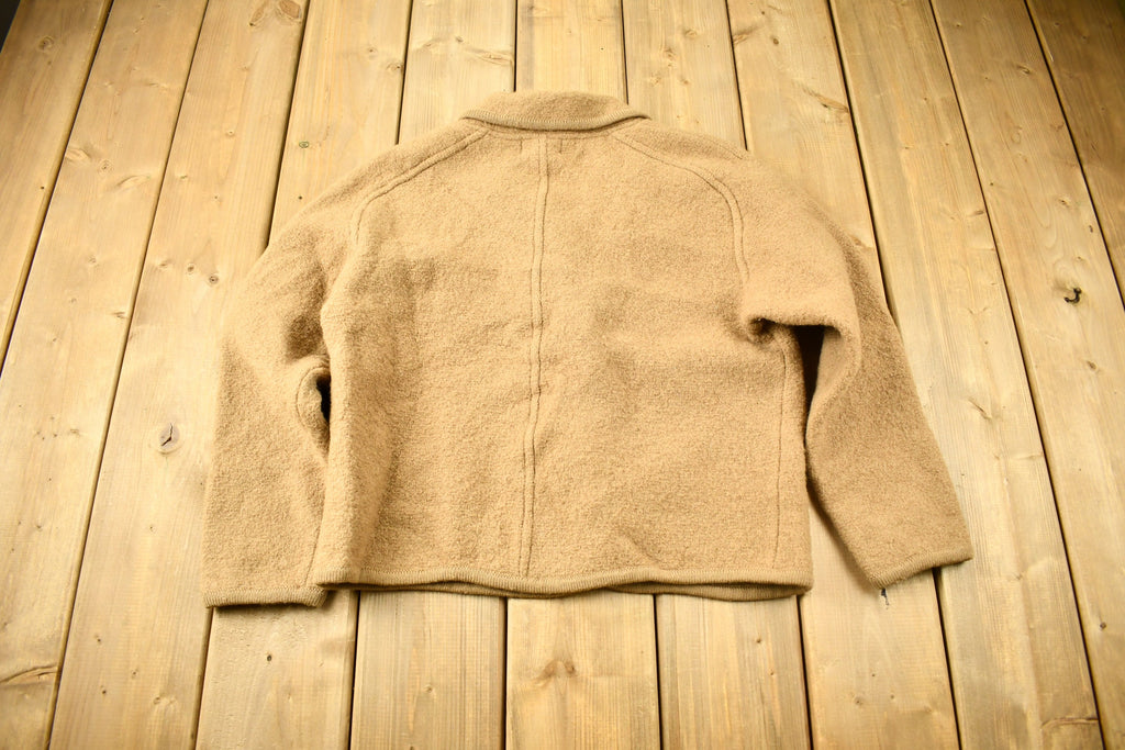 Vintage 1990s Carroll Reed Button Up Cardigan Blazer
