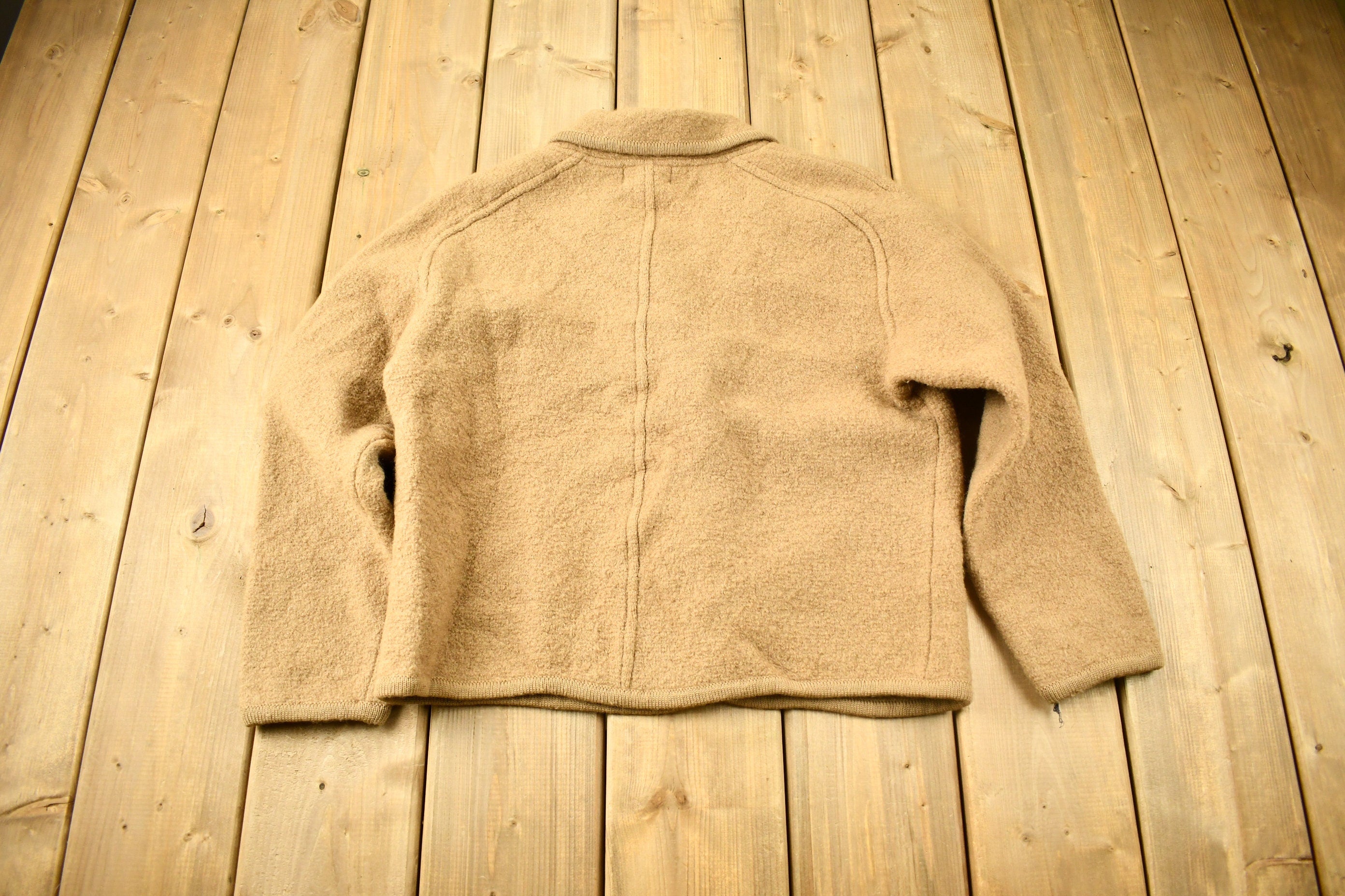 Vintage 1990s Carroll Reed Button Up Cardigan Blazer