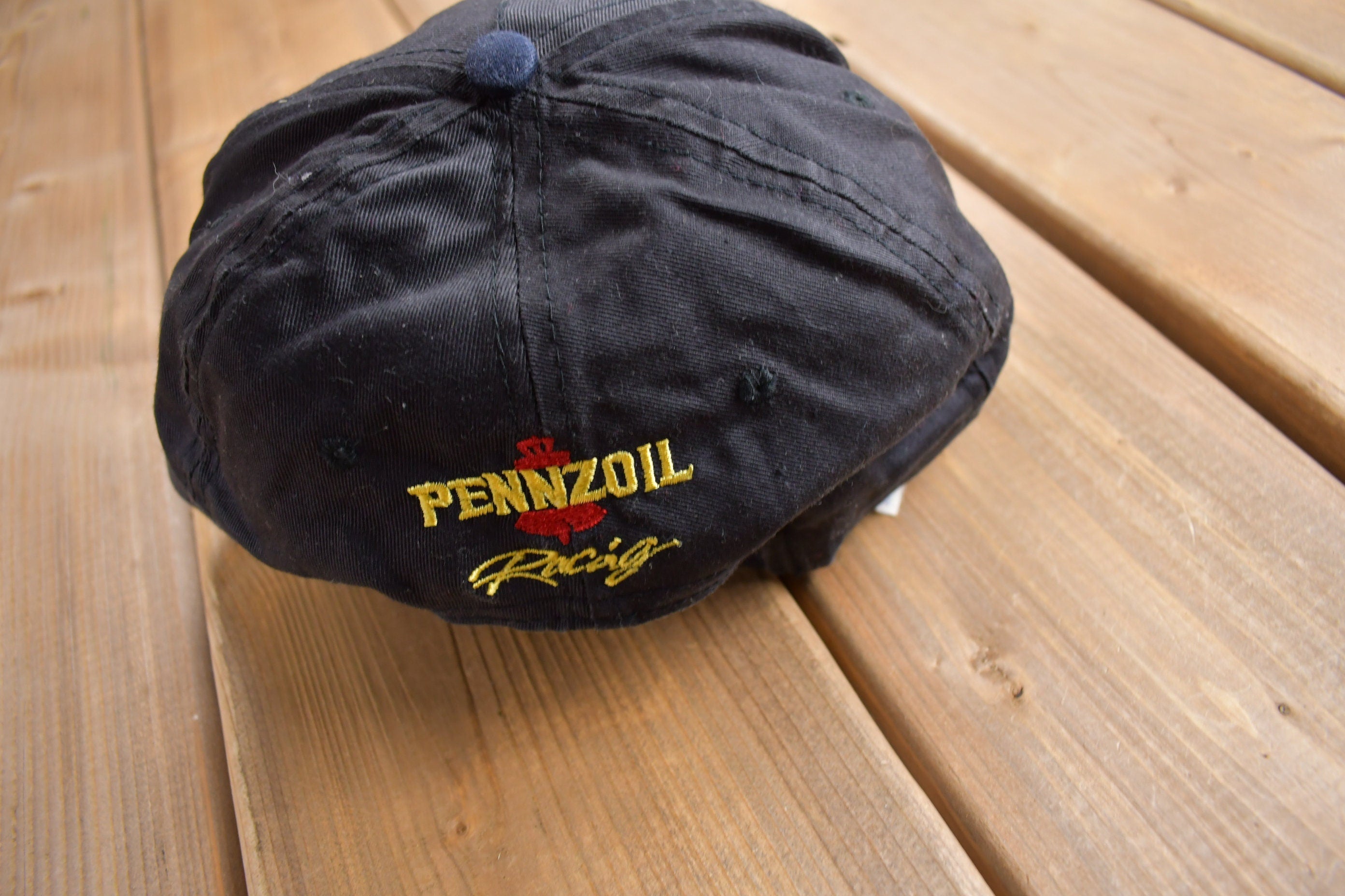 Vintage 1990s Nascar Pennzoil Racing Snap Back Hat
