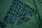Vintage 1990s Jerzees Plaid Pattern Cute Crewneck Sweater Adult Large