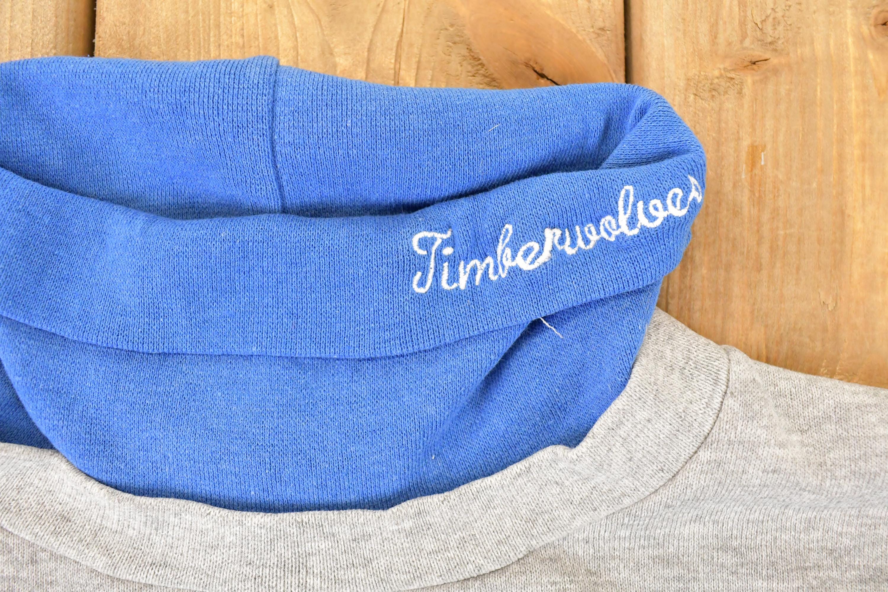 Vintage 1990s Minnesota Timberwolves NBA Turtleneck Sweatshirt Mens M