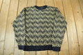 Vintage 1990s Claiborne Knit Crewneck Sweater Adult Large