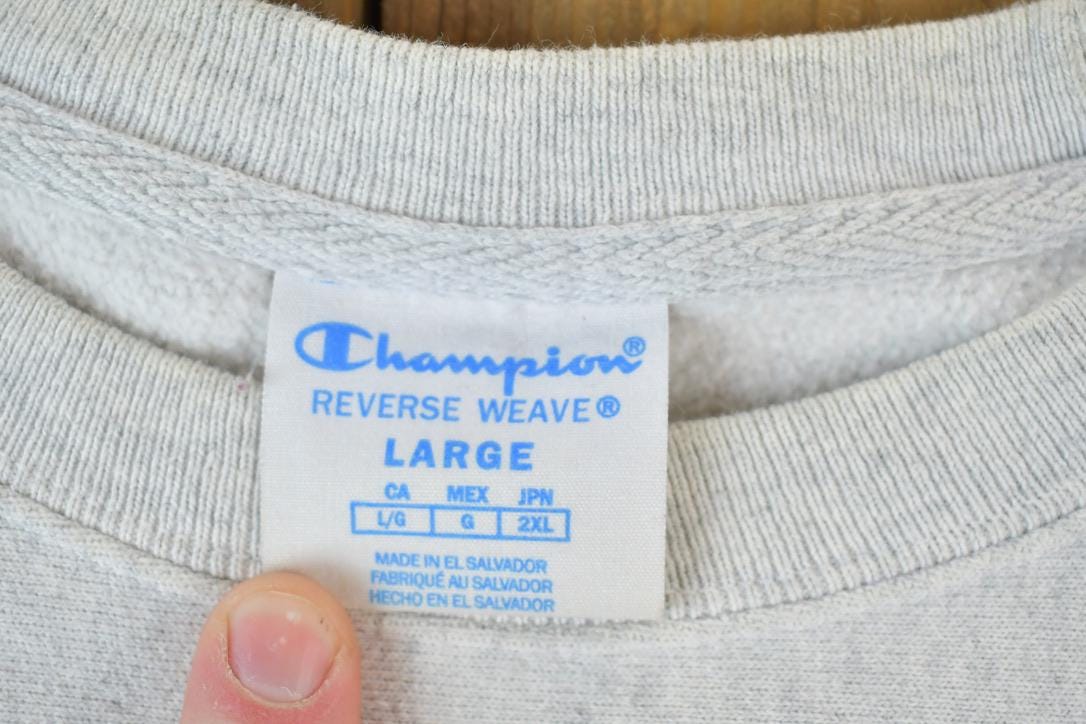 Vintage 1990s Champion Reverse Weave UWEC University Crewneck Sweatshirt