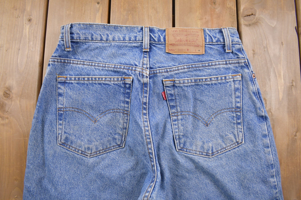 Vintage 1990s Levi's 550 Red Tab Jeans Size 30 x 29