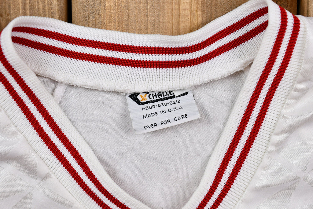 Vintage 1990s Challenge Jersey-Style T-Shirt