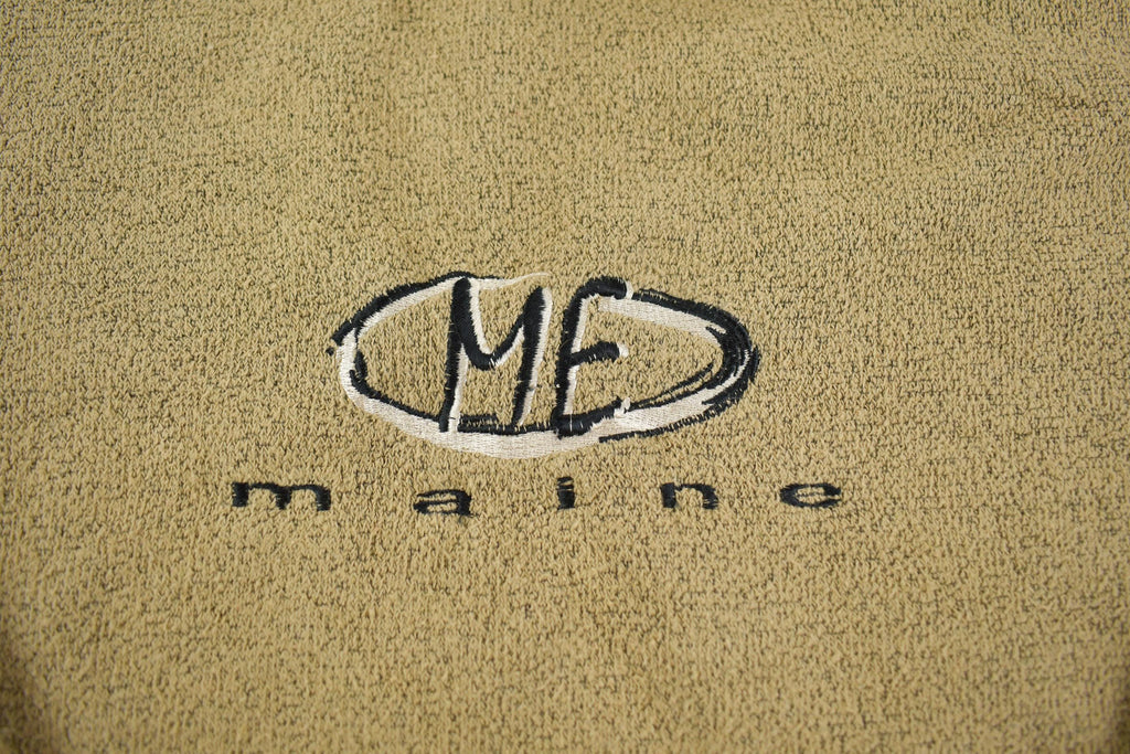 Vintage 1990s Maine Fleece Crewneck Sweatshirt