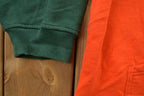 Vintage 1990s University of Miami Collegiate Hoodie  Made In USA Sweatshirt  Embroidered  NCAA Sweatshirt  Sportswear  Athleisure