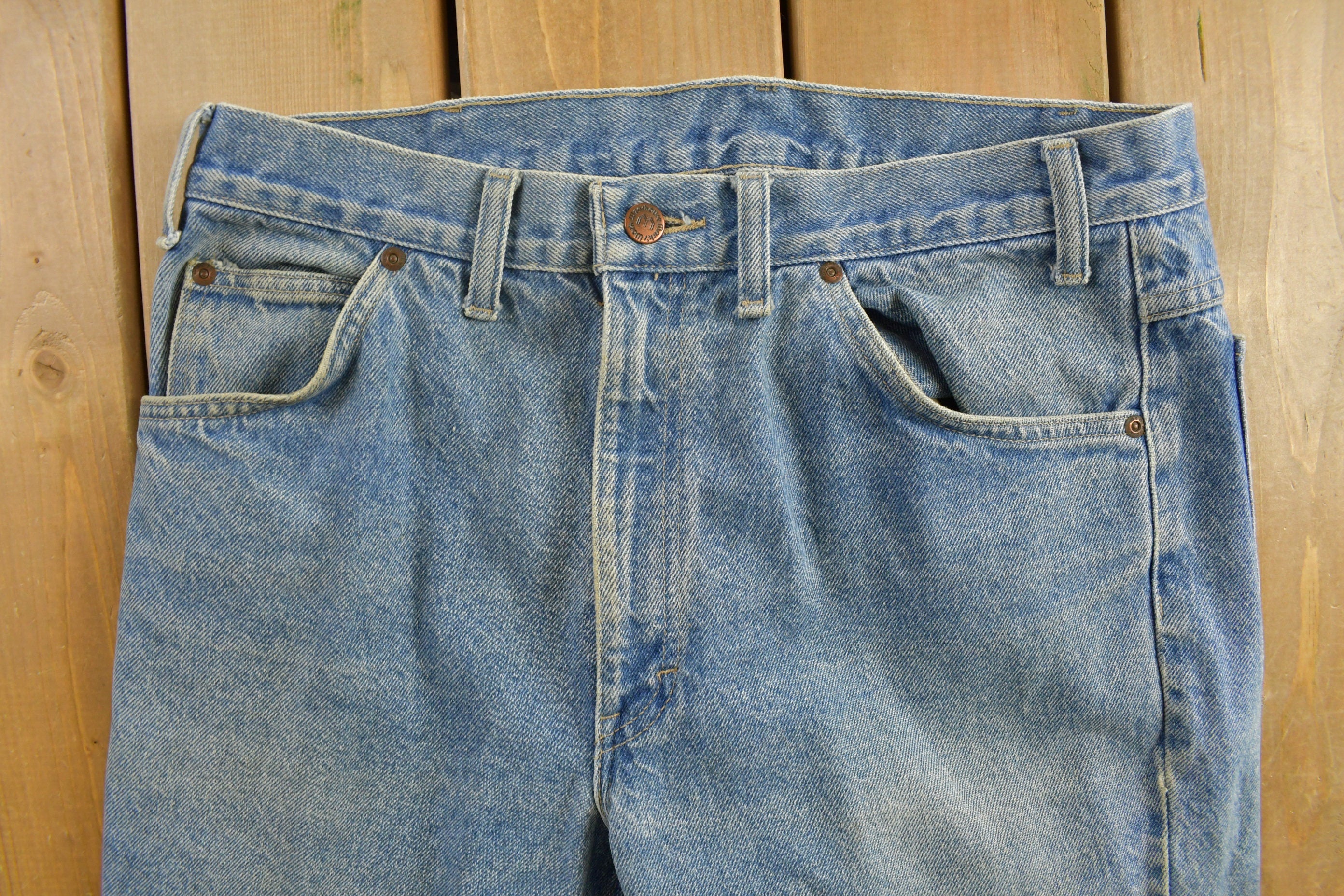 Vintage 1990s Blue Medium Wash Denim Jeans