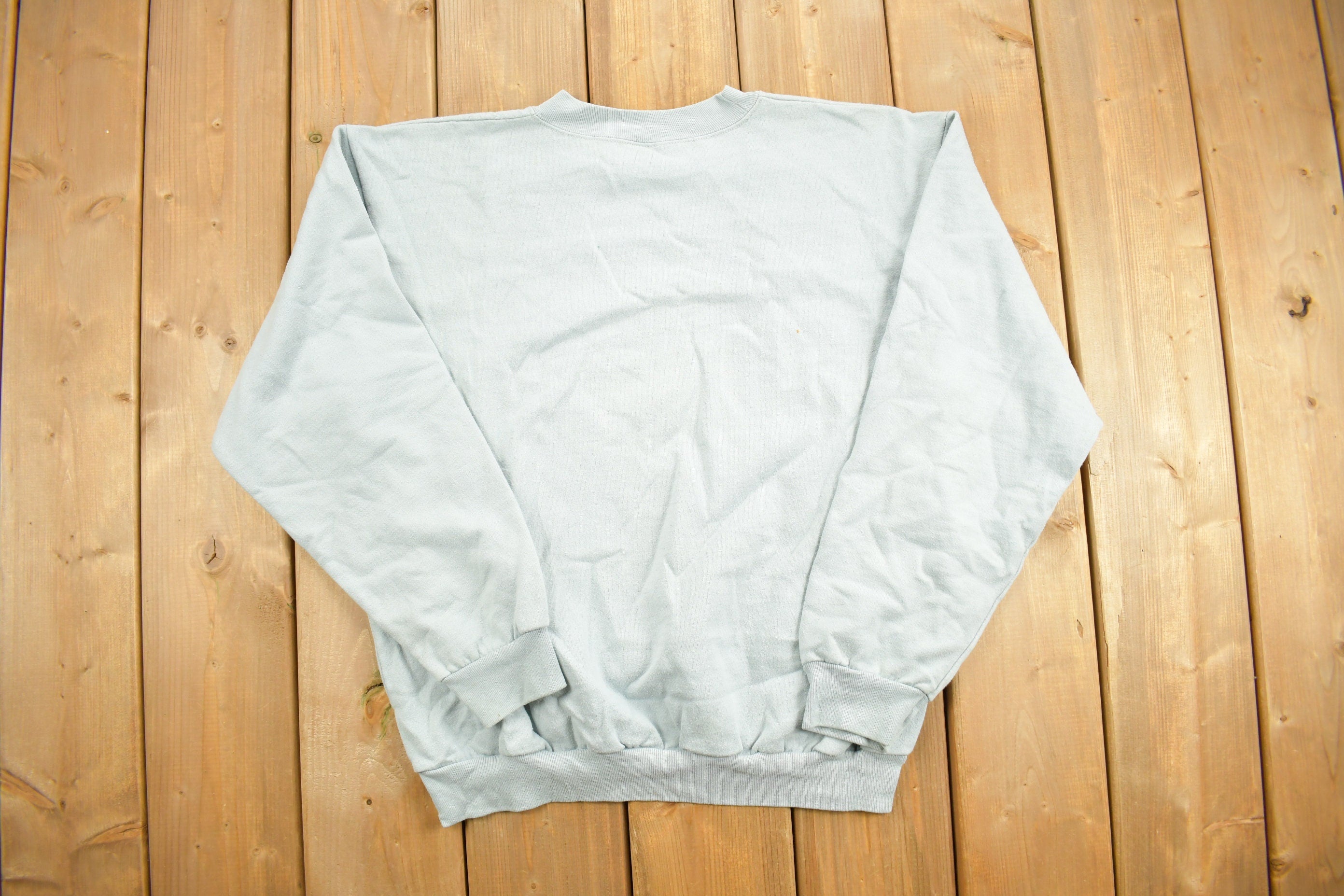 Vintage 1990s Silent Night Christmas Themed Crewneck Sweatshirt