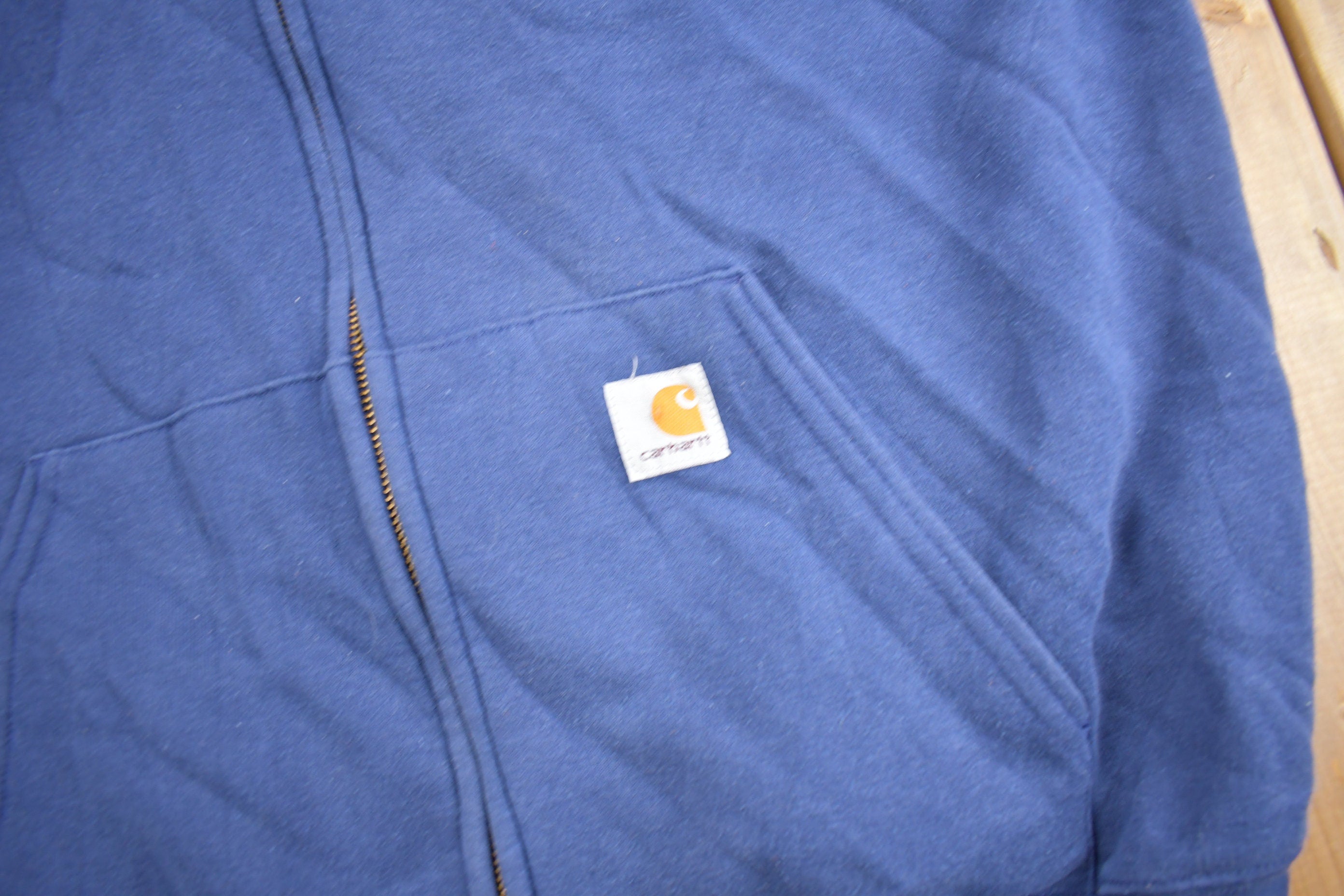 Vintage 1990s Carhartt Zip Up Hoodie Size L