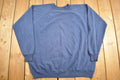 Vintage 1980s Blank Blue Crewneck Sweatshirt